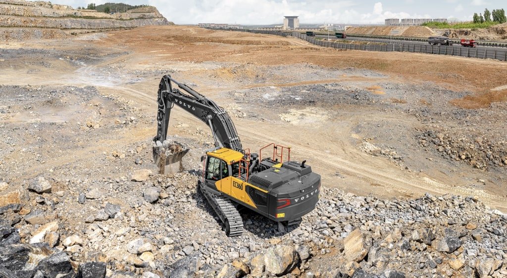 volvo excavator
