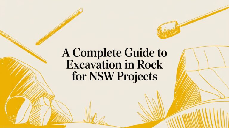 A Complete Guide to Excavation in Rock for NSW Projects
