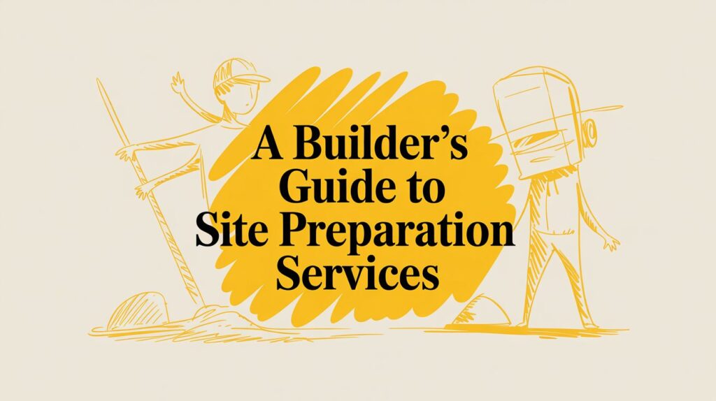 A Builder's Guide to Site Preparation Services